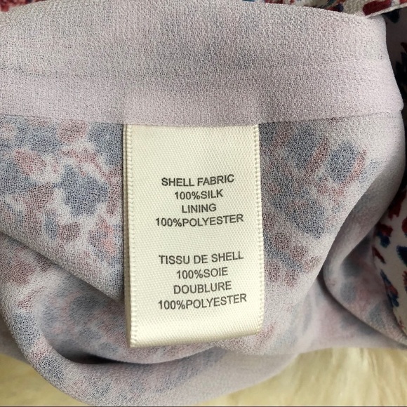 Rebecca Taylor Silk Paisley Printed Shorts 10 - Picture 5 of 6